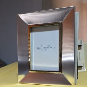 Things Remembered Silver and Gold Photo Frame